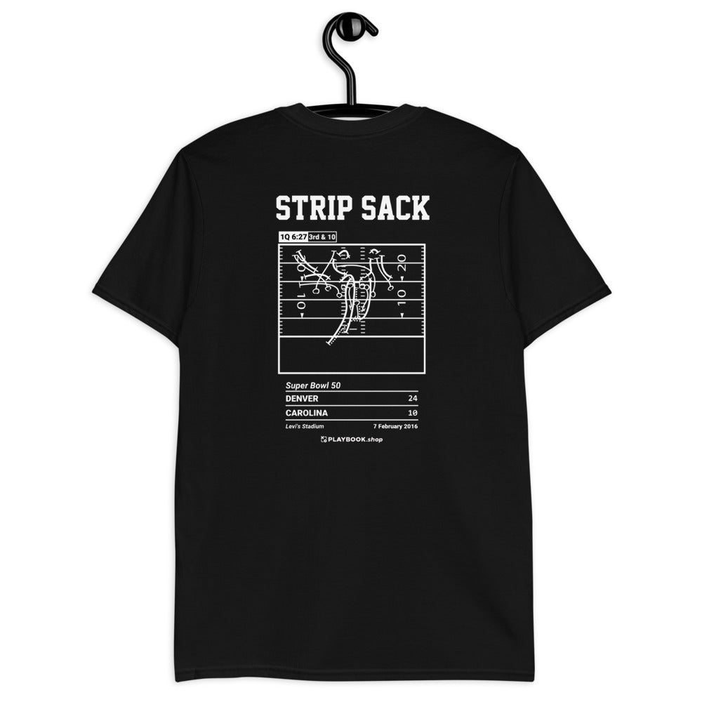 Denver Broncos Greatest Plays T-shirt: Strip Sack (2016)