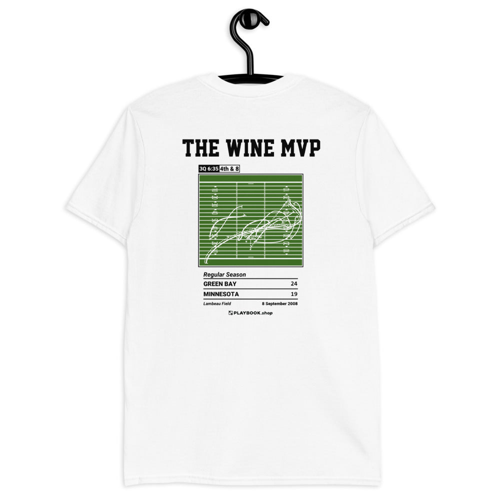 Green Bay Packers Greatest Plays T-shirt: The Wine MVP (2008)