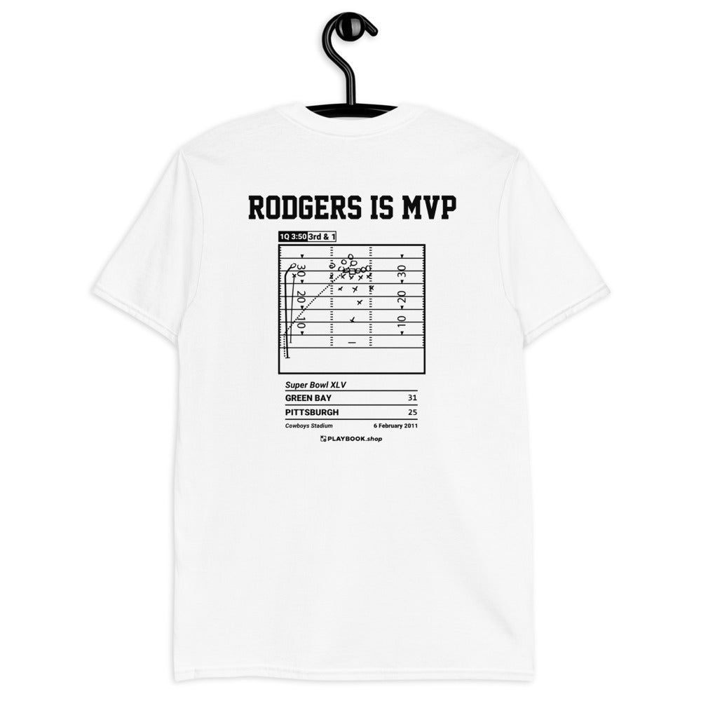 Green Bay Packers Greatest Plays T-shirt: Rodgers is MVP (2011)