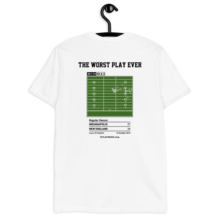 Indianapolis Colts Greatest Plays T-shirt: The Worst Play Ever (2015)