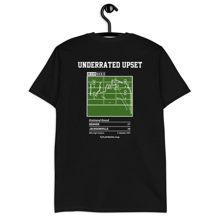Jacksonville Jaguars Greatest Plays T-shirt: Underrated Upset (1997)