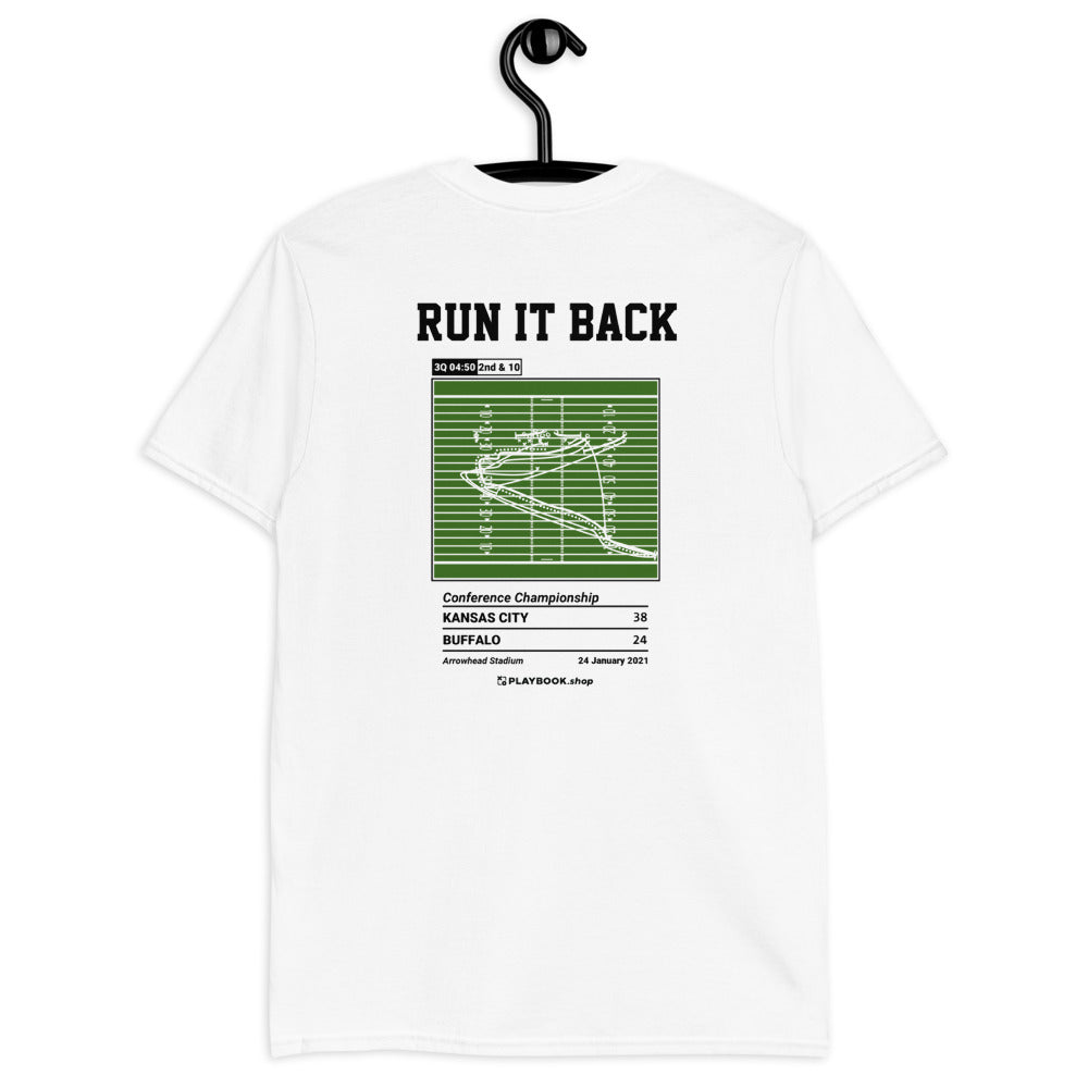 Kansas City Chiefs Greatest Plays T-shirt: Run it Back (2021)