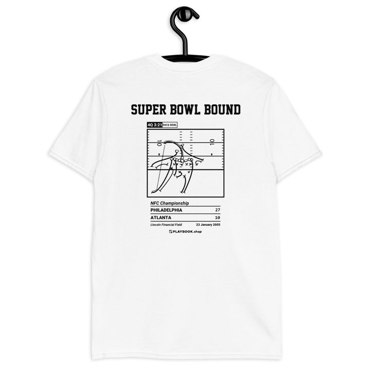 Philadelphia Eagles Greatest Plays T-shirt: Super Bowl bound (2005)