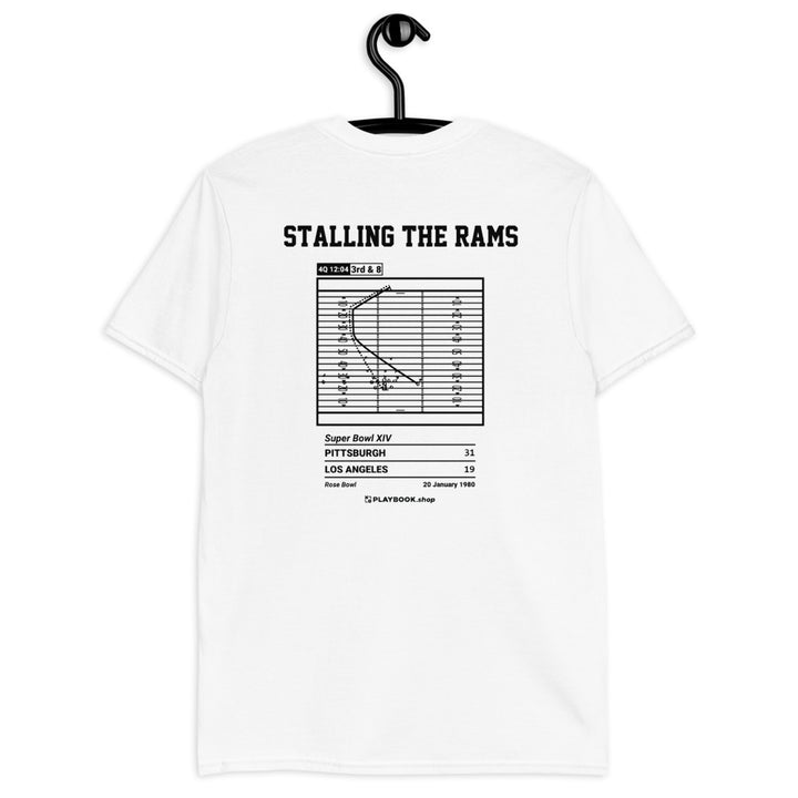 Pittsburgh Steelers Greatest Plays T-shirt: Stalling the Rams (1980)