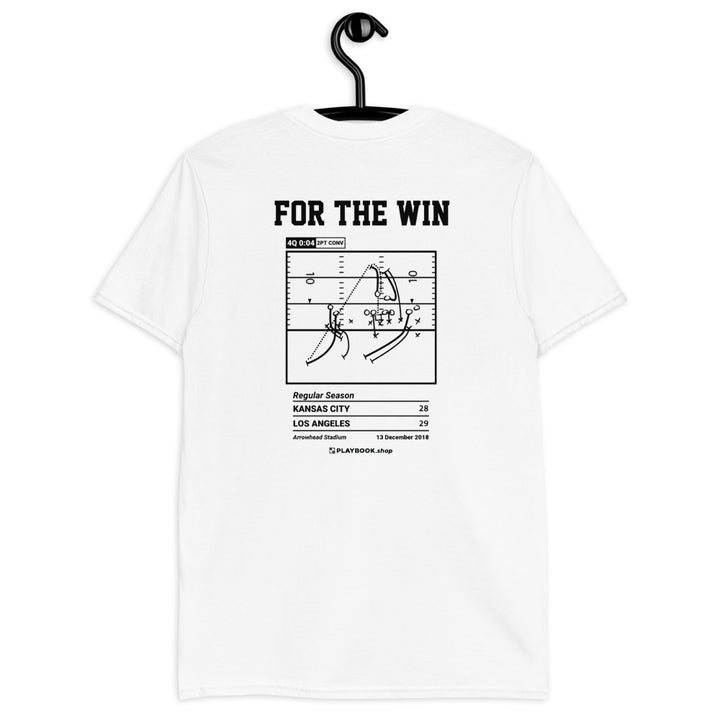San Diego Chargers Greatest Plays T-shirt: For the win (2018)