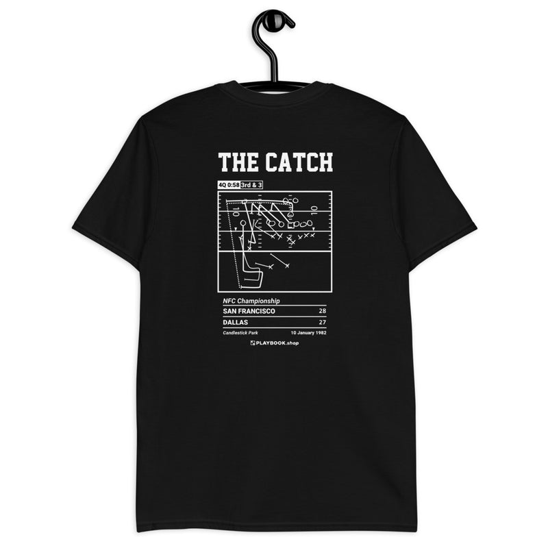 San Francisco 49ers Greatest Plays T-shirt: The Catch (1982)