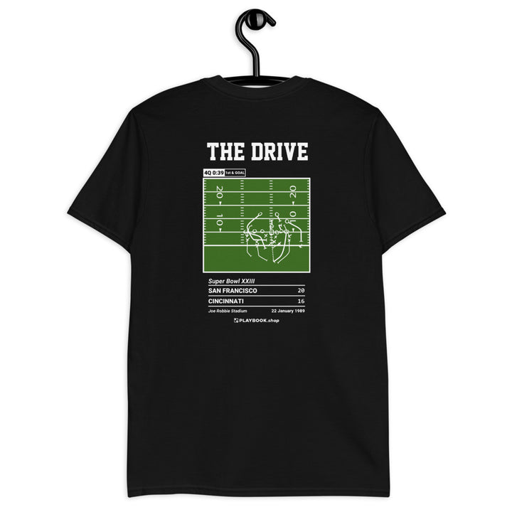 San Francisco 49ers Greatest Plays T-shirt: The Drive (1989)