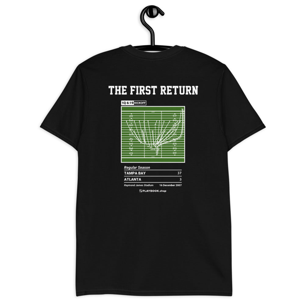 Tampa Bay Buccaneers Greatest Plays T-shirt: The First Return (2007)