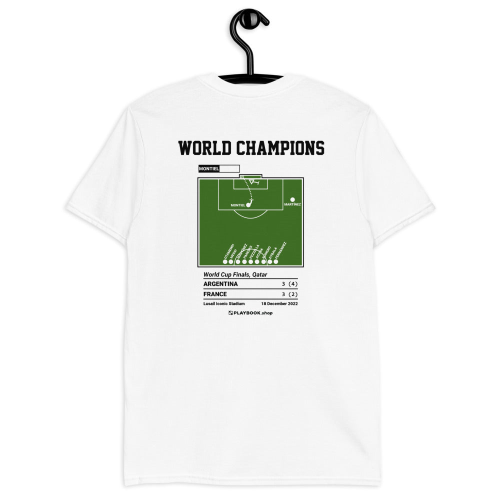 Argentina Greatest Goals T-shirt: World Champions (2022)