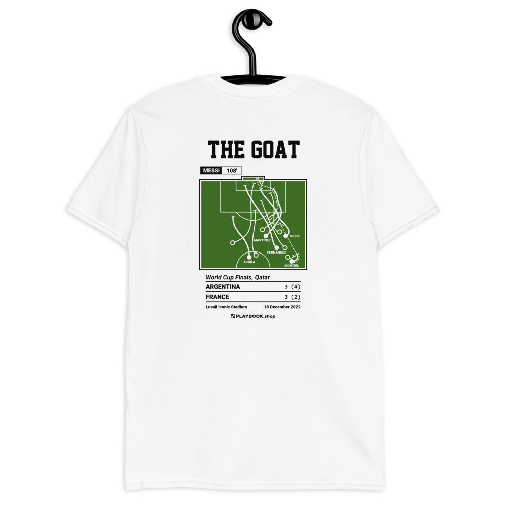 Argentina Greatest Goals T-shirt: The GOAT (2022)