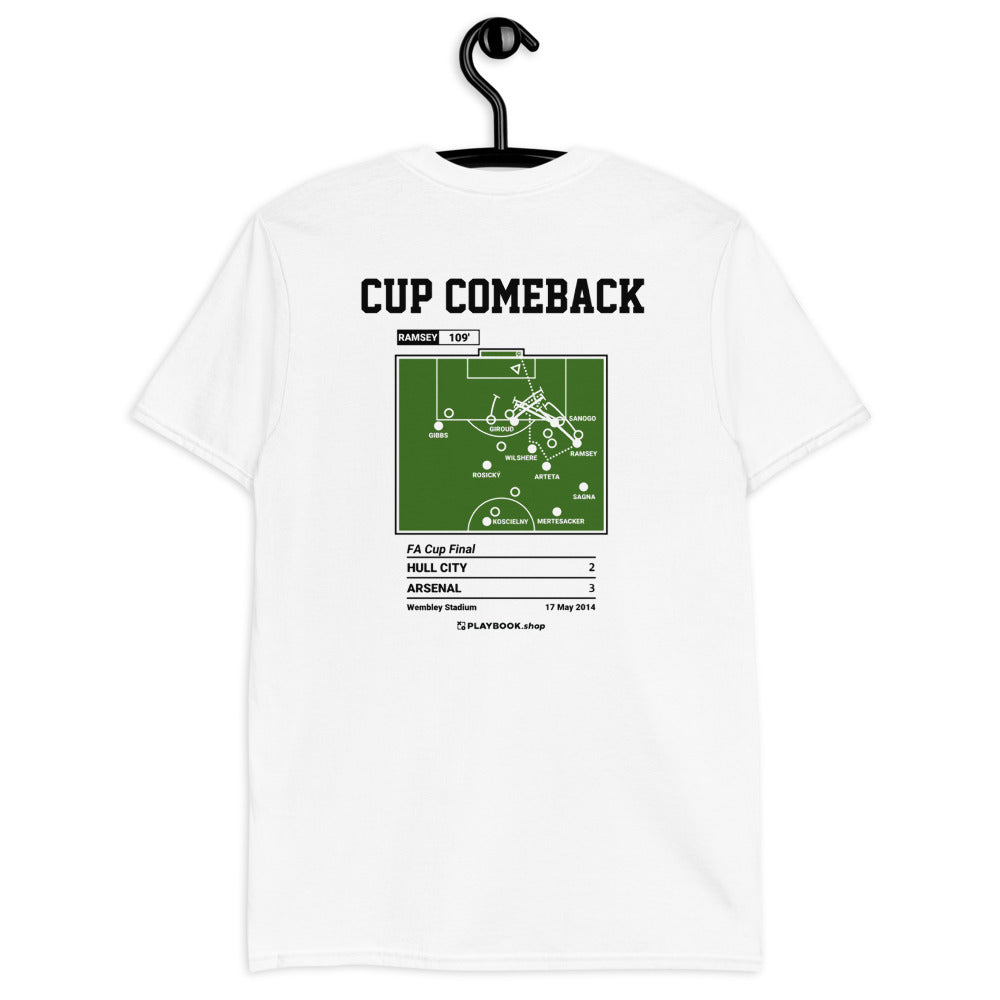 Arsenal Greatest Goals T-shirt: Cup Comeback (2014)