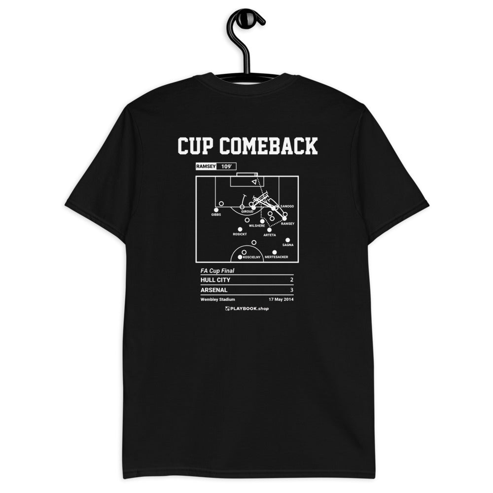 Arsenal Greatest Goals T-shirt: Cup Comeback (2014)