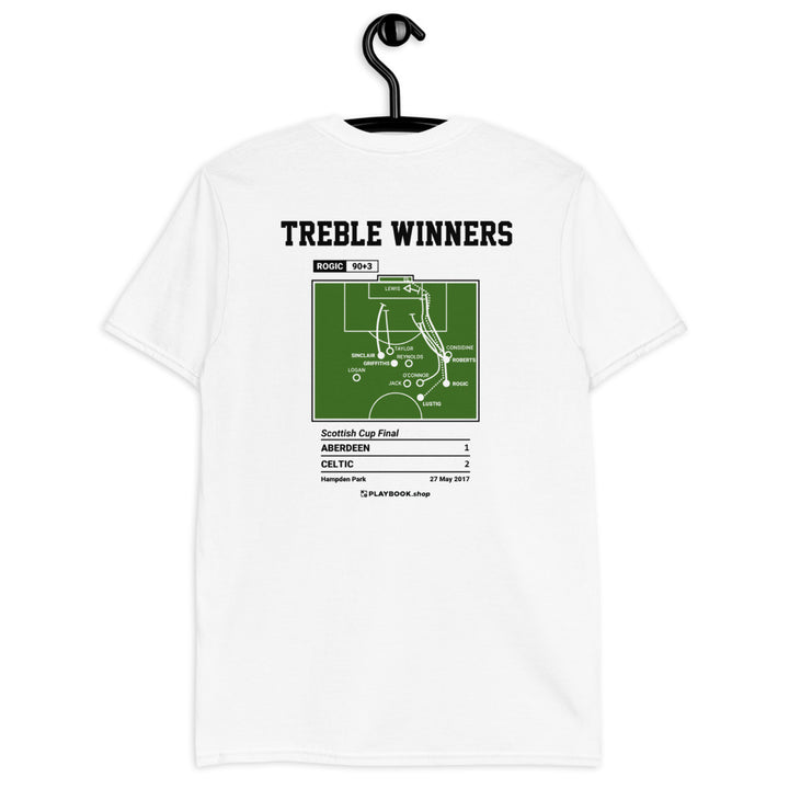 Celtic Greatest Goals T-shirt: Treble Winners (2017)