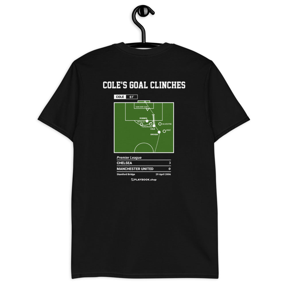 Chelsea Greatest Goals T-shirt: Cole's Goal Clinches (2006)