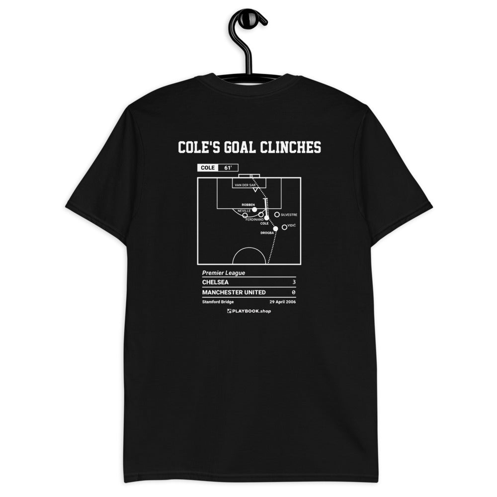 Chelsea Greatest Goals T-shirt: Cole's Goal Clinches (2006)