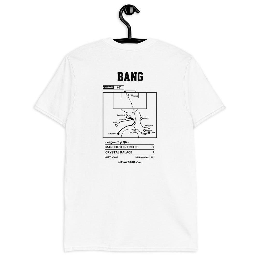 Crystal Palace Greatest Goals T-shirt: Bang (2011)