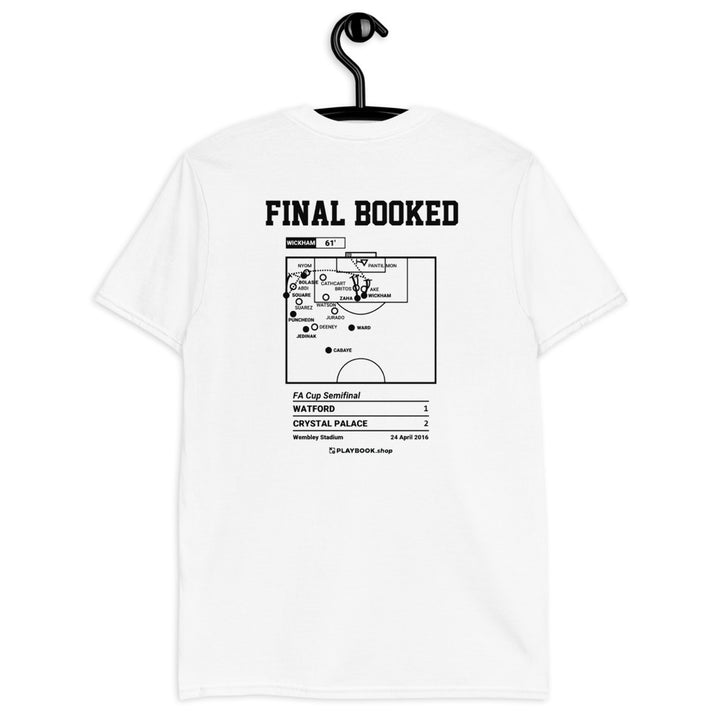 Crystal Palace Greatest Goals T-shirt: Final Booked (2016)