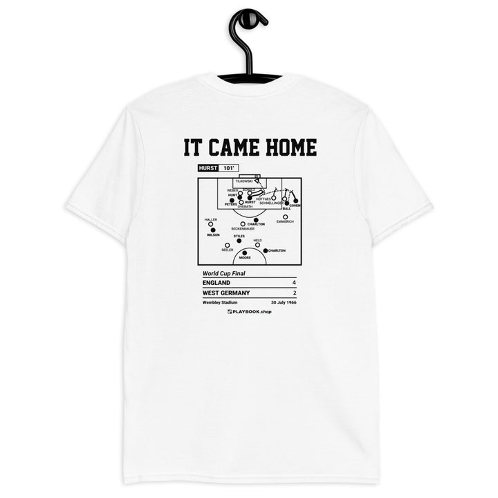 England National Team Greatest Goals T-shirt: It Came Home (1966)