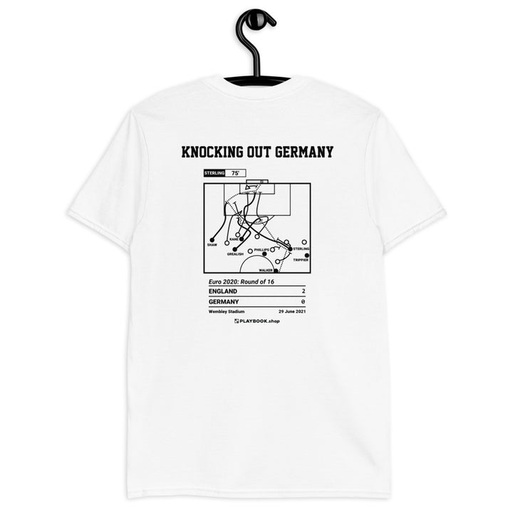 England National Team Greatest Goals T-shirt: Knocking out Germany (2021)