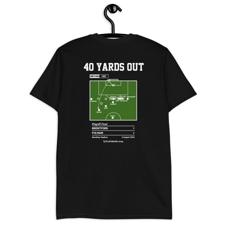 Fulham Greatest Goals T-shirt: 40 yards out (2020)