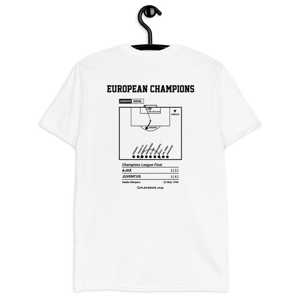 Juventus Greatest Goals T-shirt: European Champions (1996)