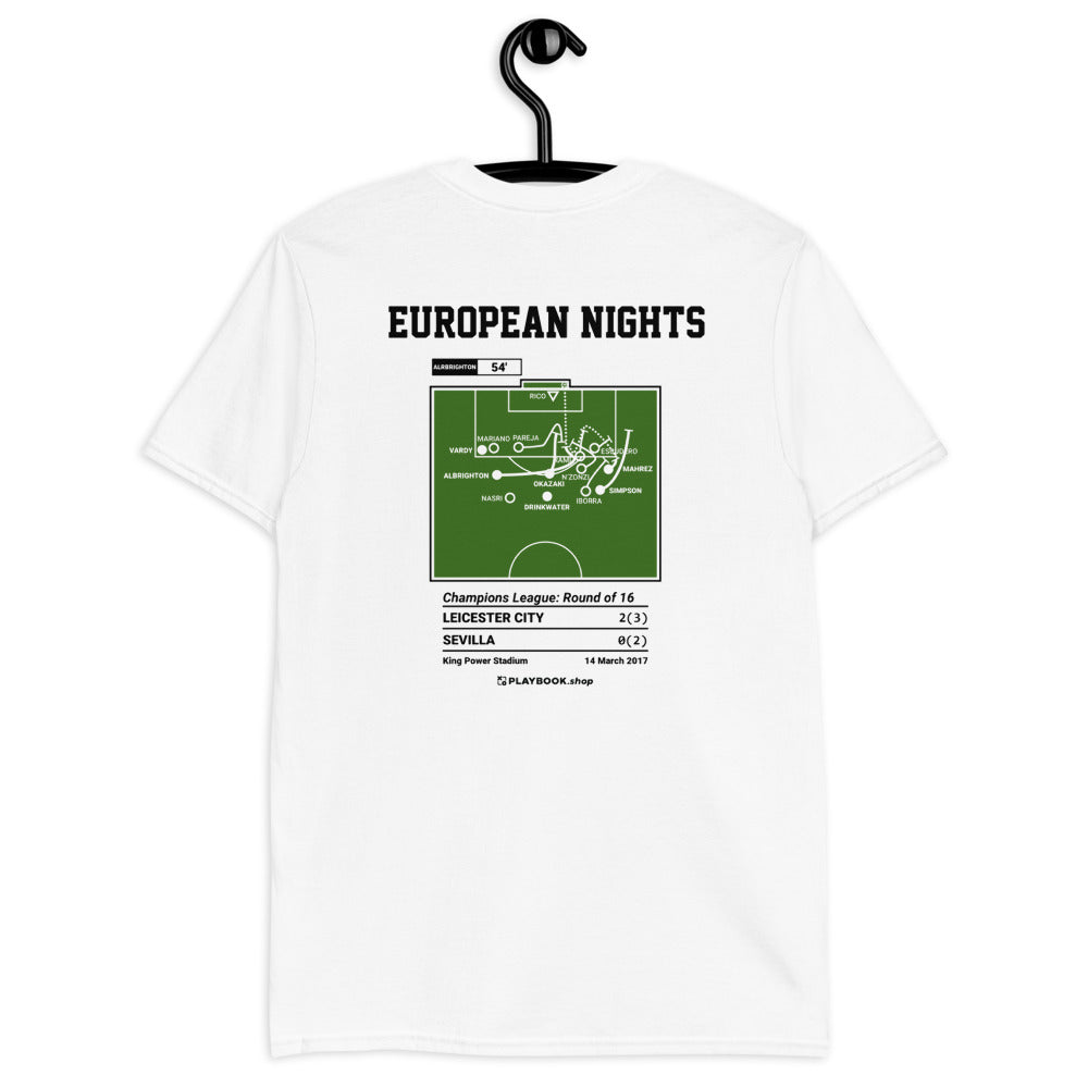 Leicester City Greatest Goals T-shirt: European Nights (2017)