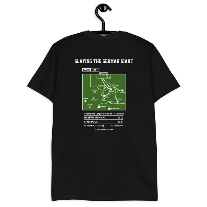 Liverpool Greatest Goals T-shirt: Slaying the German giant (2019)