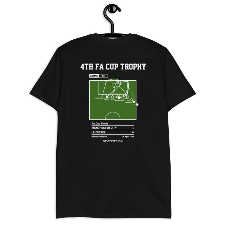 Manchester City Greatest Goals T-shirt: 4th FA Cup Trophy (1969)