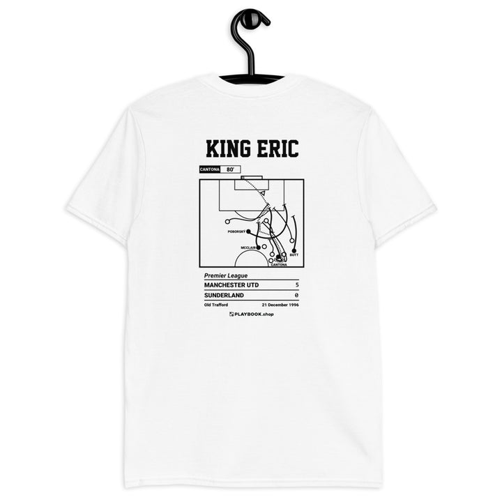 Manchester United Greatest Goals T-shirt: King Eric (1996)