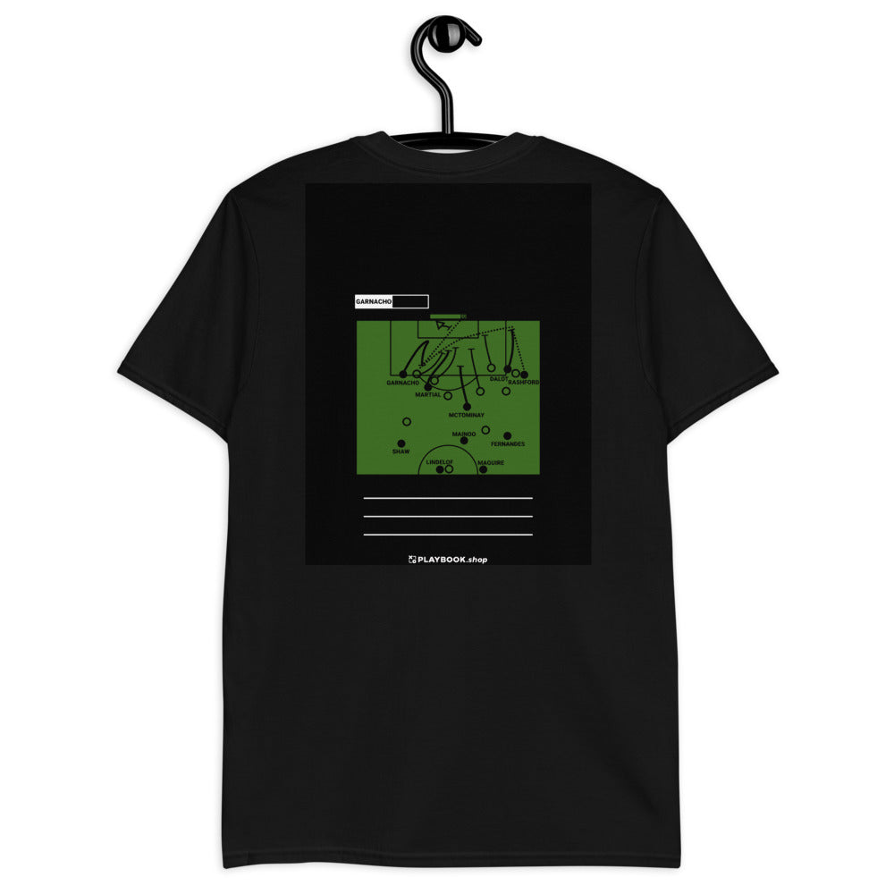 Manchester United Greatest Goals T-shirt: Garnacho's Overhead (2023)
