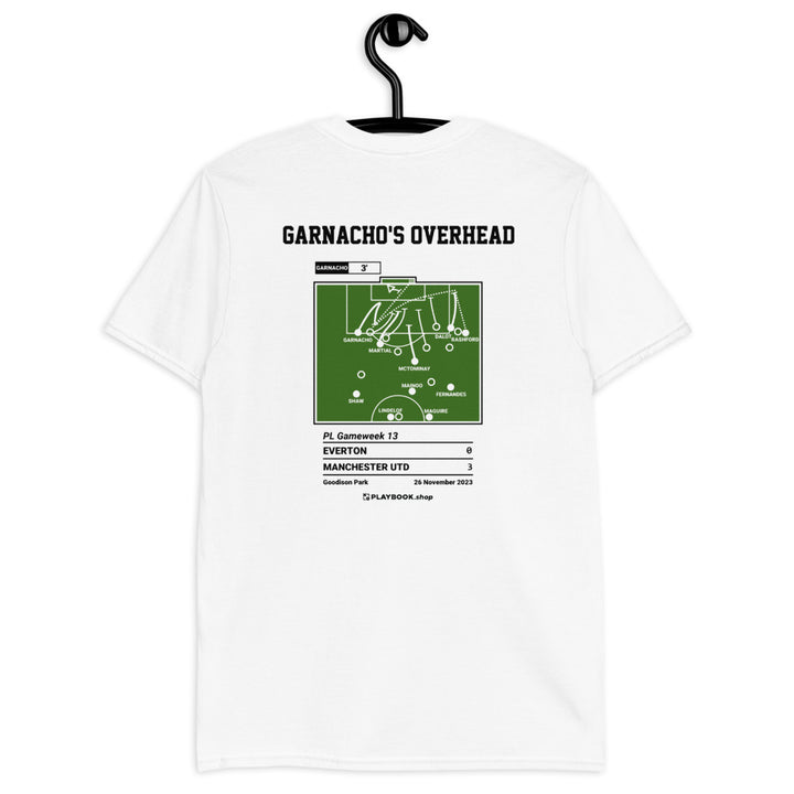 Manchester United Greatest Goals T-shirt: Garnacho's Overhead (2023)