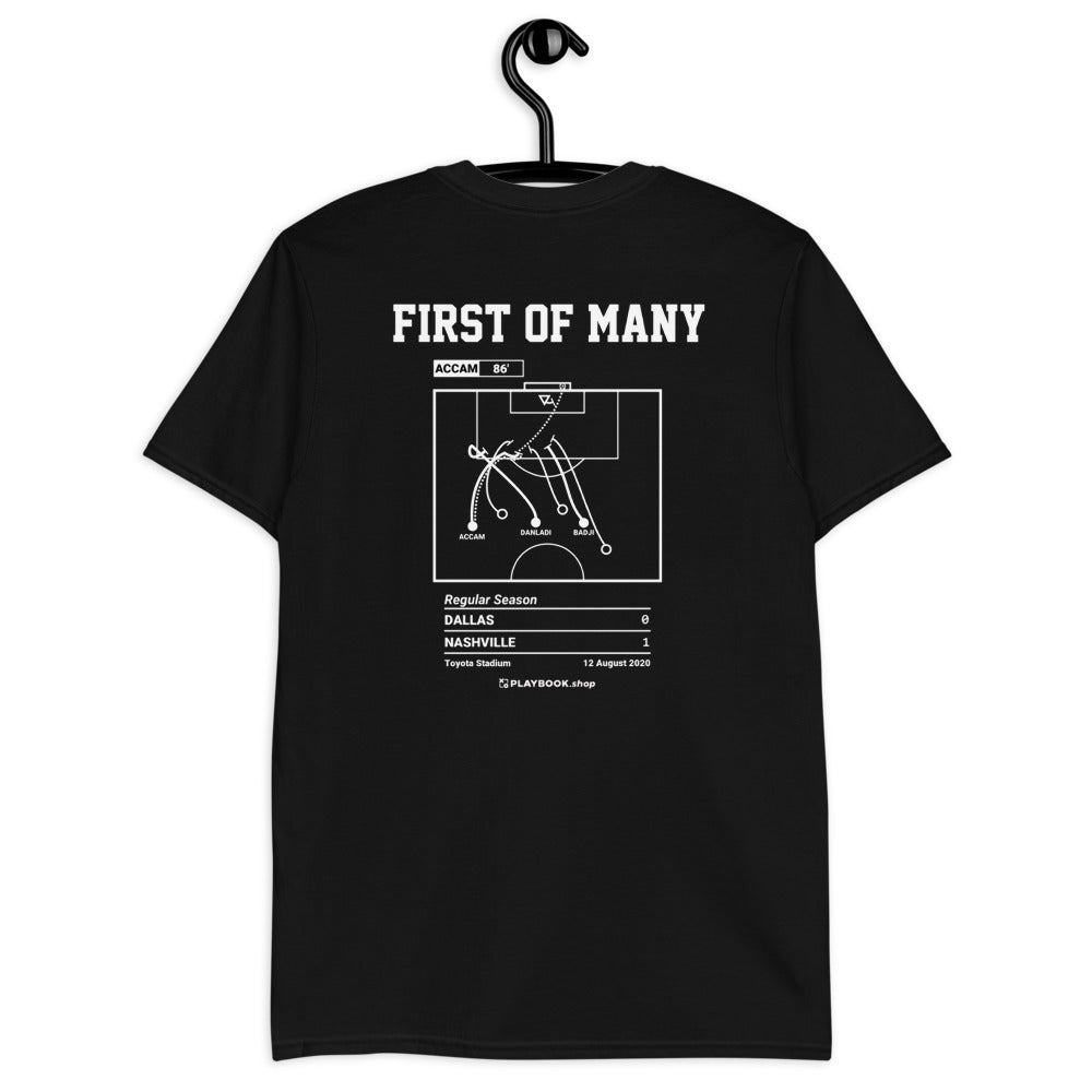Nashville Greatest Goals T-shirt: First of many (2020)