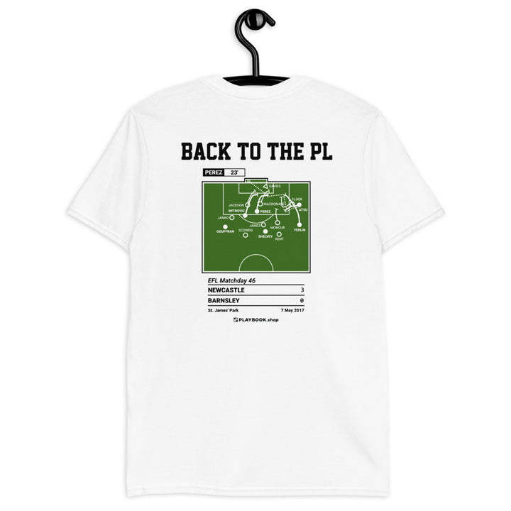 Newcastle Greatest Goals T-shirt: Back to the PL (2017)
