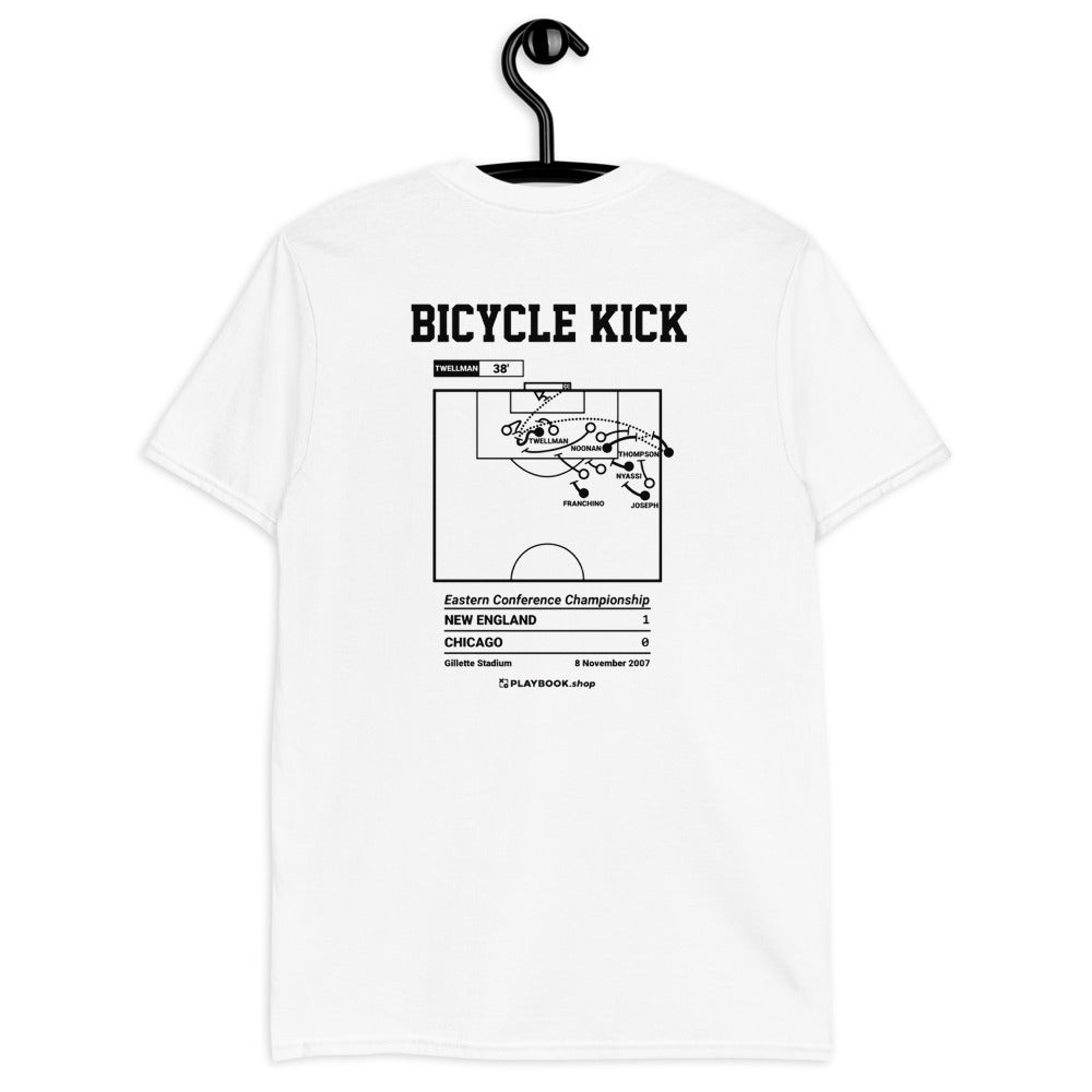 New England Revolution Greatest Goals T-shirt: Bicycle kick (2007)