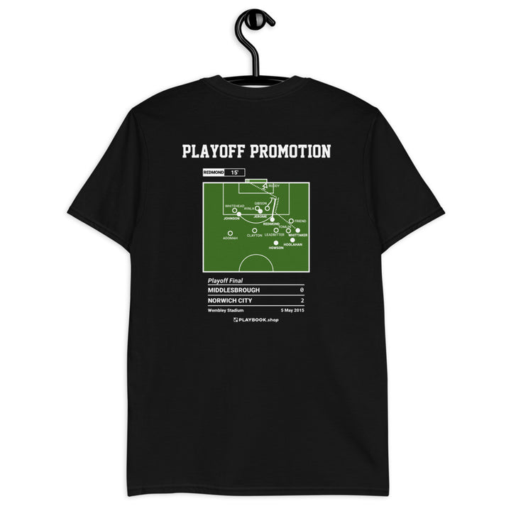 Norwich City Greatest Goals T-shirt: Playoff Promotion (2015)