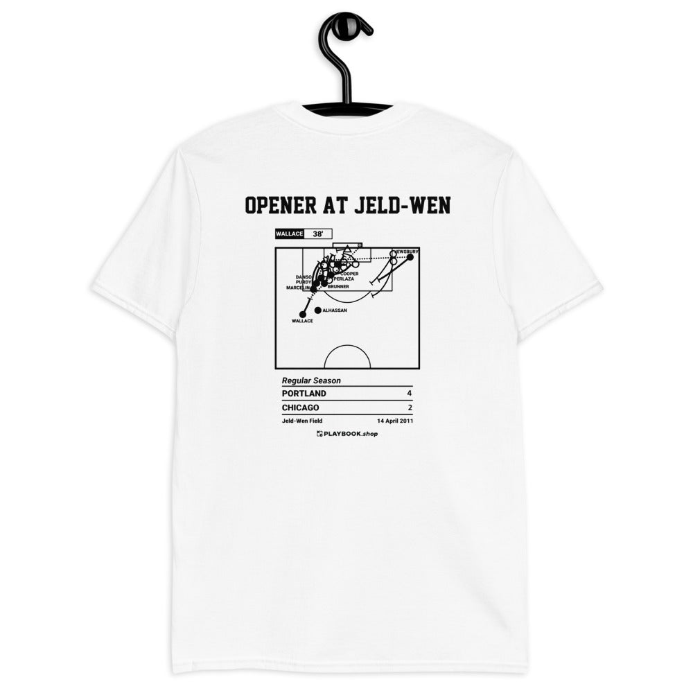 Portland Timbers Greatest Goals T-shirt: Opener at Jeld-Wen (2011)