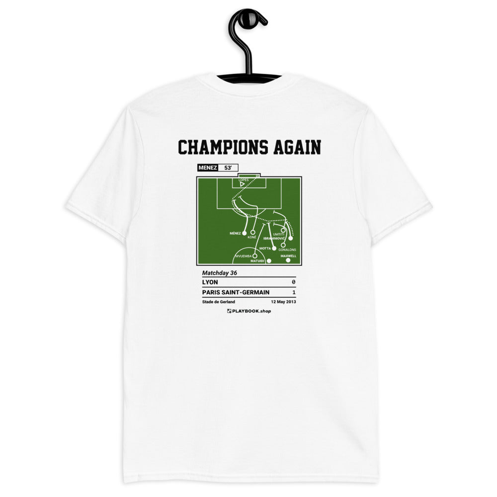 Paris Saint-Germain Greatest Goals T-shirt: Champions Again (2013)