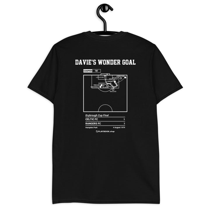 Rangers FC Greatest Goals T-shirt: Davie's Wonder Goal (1979)