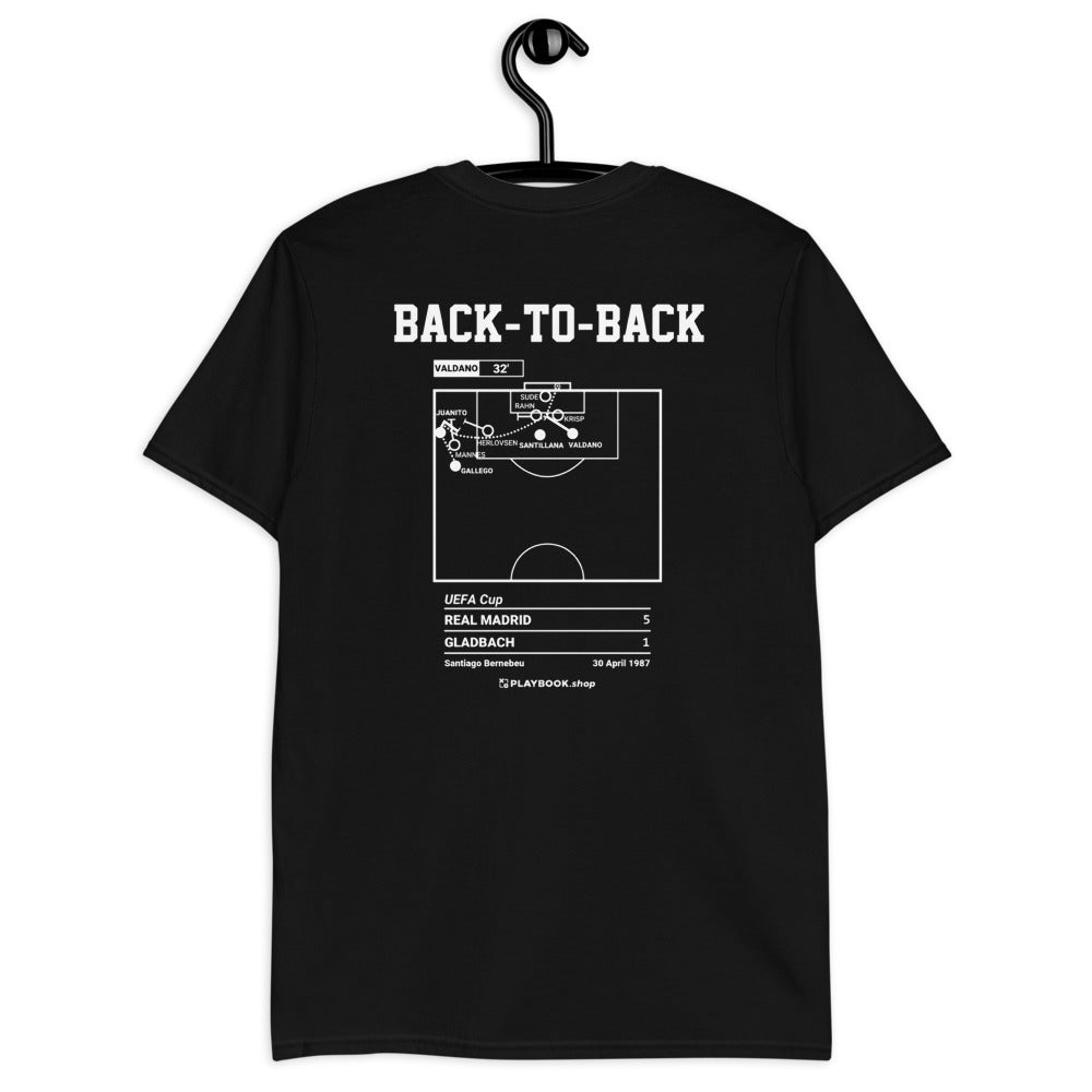 Real Madrid Greatest Goals T-shirt: Back-to-back (1987)