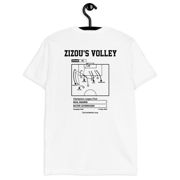 Real Madrid Greatest Goals T-shirt: Zizou's volley (2002)