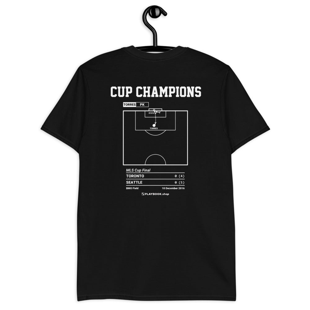 Seattle Sounders Greatest Goals T-shirt: Cup Champions (2016)