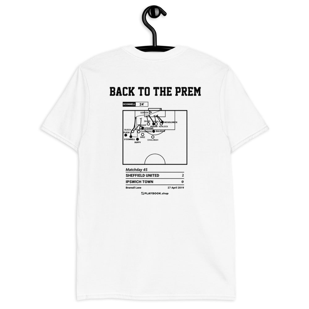 Sheffield United Greatest Goals T-shirt: Back to the Prem (2019)