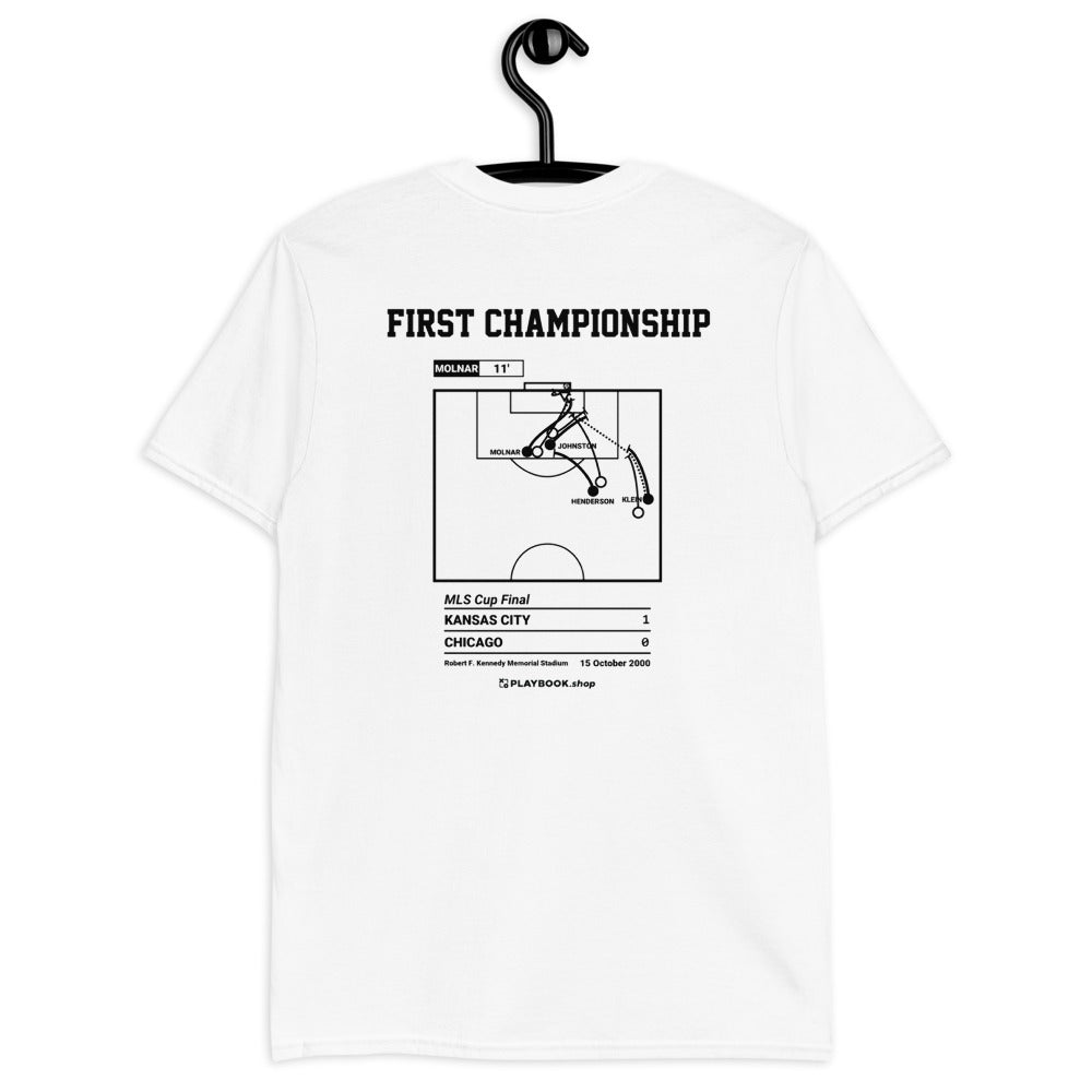 Sporting Kansas City Greatest Goals T-shirt: First Championship (2000)