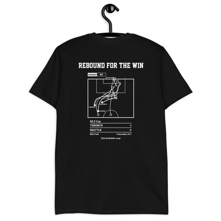 Toronto FC Greatest Goals T-shirt: Rebound for the win (2017)