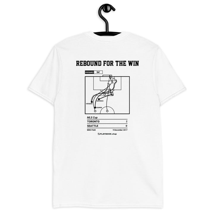 Toronto FC Greatest Goals T-shirt: Rebound for the win (2017)