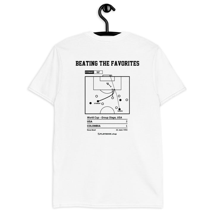 USMNT Greatest Goals T-shirt: Beating the favorites (1994)