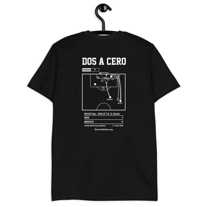 USMNT Greatest Goals T-shirt: Dos a Cero (2002)