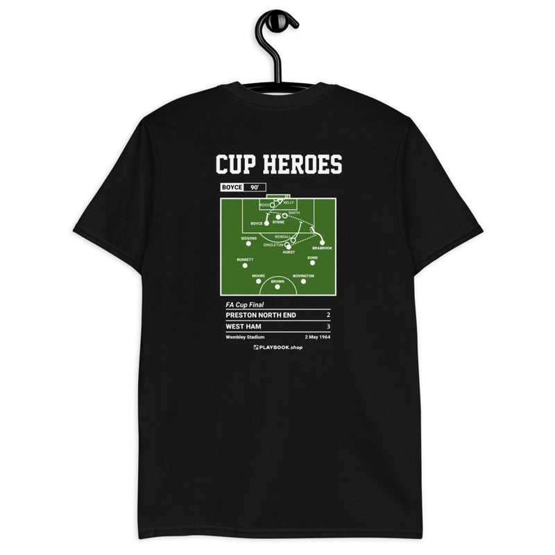 West Ham United Greatest Goals T-shirt: Cup Heroes (1964)