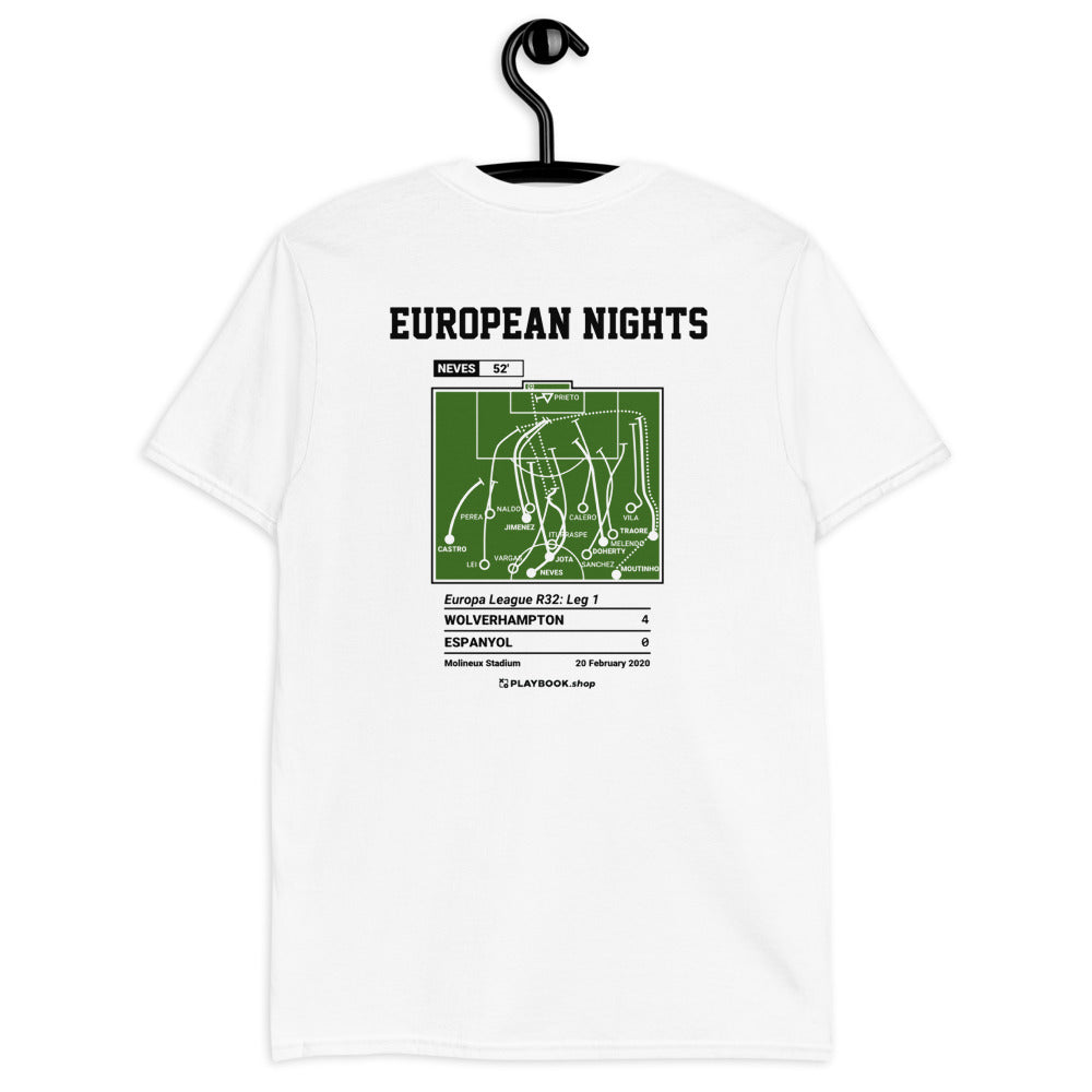 Wolverhampton Greatest Goals T-shirt: European Nights (2020)